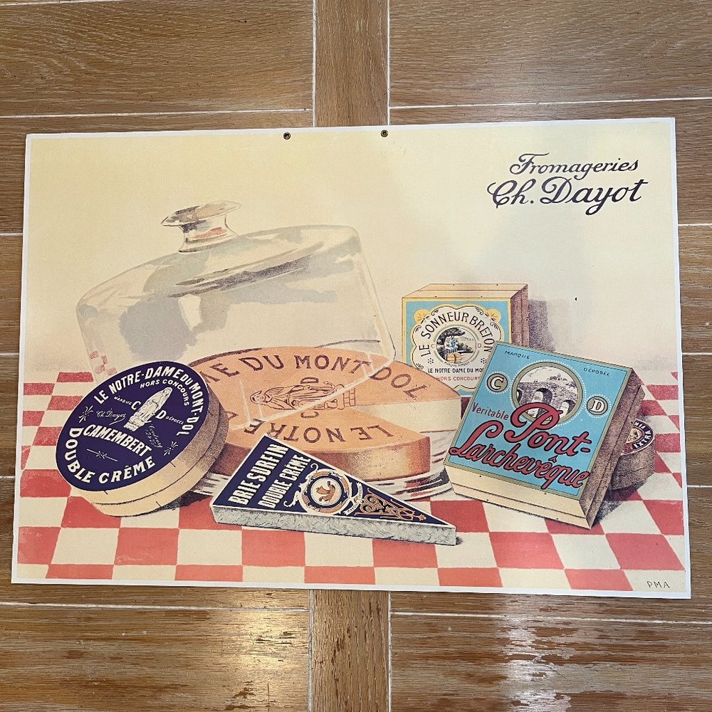 Fromageries Ch. Dayot Camembert Print  (  poster ? )